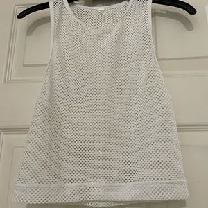 Lululemon Lab cropped mesh tank